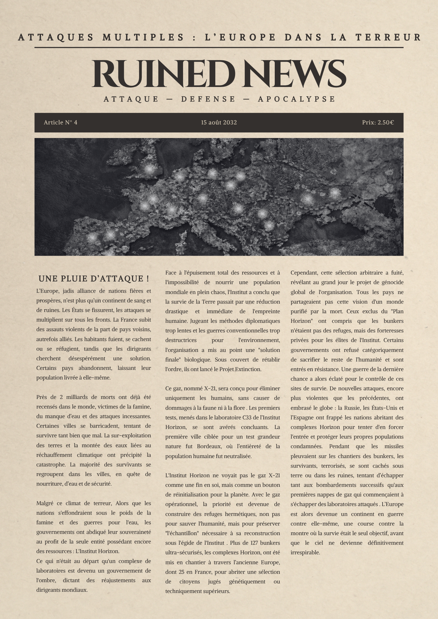 Chapitre 2 - Lore The Last Horizon