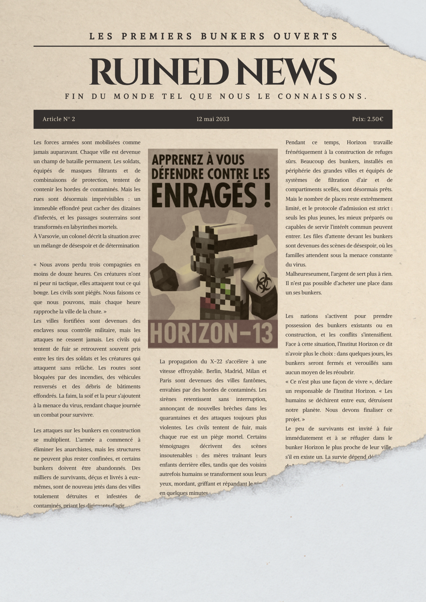 Chapitre 4 - Lore The Last Horizon